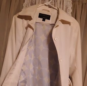 London Fog coat. Comes to hips